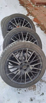 hliníkové disky DOTZ Rapier 7x17 ET38 5x100 čierne