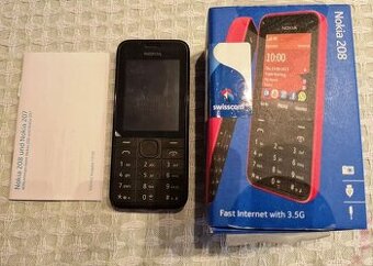 Predám nokiu 208 - s krabičkou a nabíjacík káblom za 15 € -