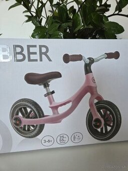 Odrážadlo Globber Go Bike Elite Air Pastel Pink
