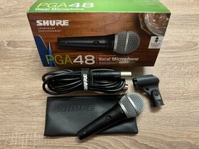 Mikrofón Shure PGA48-XLR-E + Roland RH-5 - 1