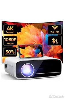Wifi LED projektor so 4K podporou