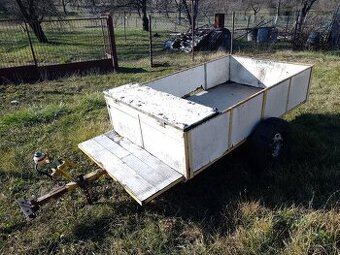 Vlečka za malotraktor