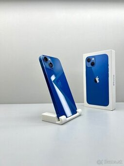 iPhone 13 BLUE 128GB ORIGINÁL STAV PRÍSLUŠENSTVO