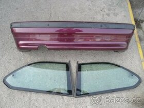 diel z bmw e36 skla a naraznik