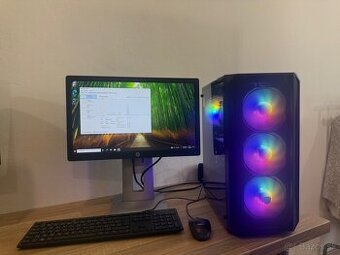Herná pc zostava i7 a rx580, ssd, 16Gb Ram, win10