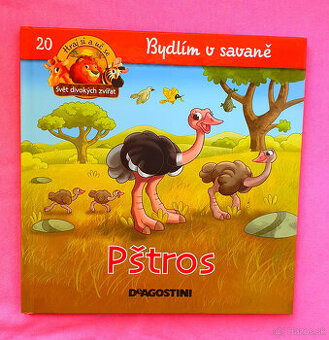 Bývam na savane.Pštros.