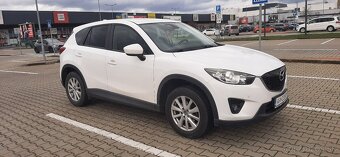 Mazda CX-5 2,2 DIESEL Automat, 4×4 110KW , biela metaliza