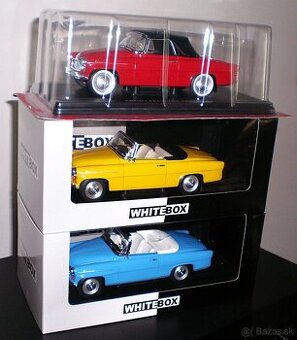 ŠKODA FELICIA CABRIO /1959/ , 1:24 , HACHETTE, WHITEBOX