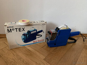 Predám etiketovacie kliešte Motex MX 6600, dvojriadkové