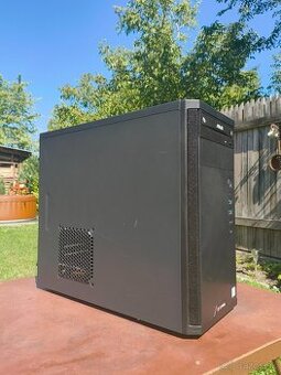 Tichý čierny PC i5‑6500 · GTX 960 · 16GB RAM · SSD · Win10 ✅