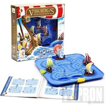 Vikingovia v búrke SMART - logická hra, 6 + - 1