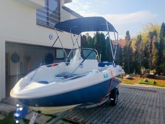 motorový čln Blesser 440 + yamaha 15 HP