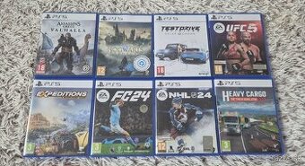HRY PS5/PS4 + STOJAN NA HRY / INZERÁT PLATÍ DO ZMAZANIA