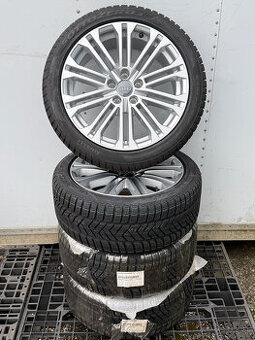 PREDÁM úplne NOVÚ sadu 18" ALU disky AUDI + nové zimné pneu