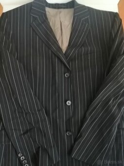 HUGO BOSS krasny pansky oblek XL. c.54
