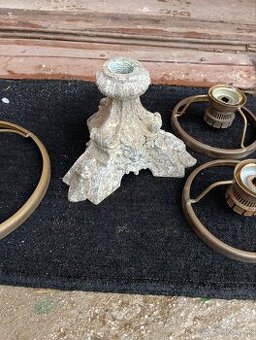 Petrolejová lampa- časti