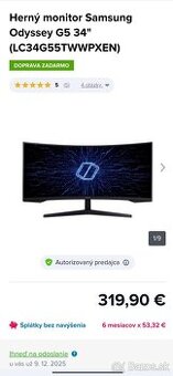 Samsung Odyssey G5 34" Ultra Wide