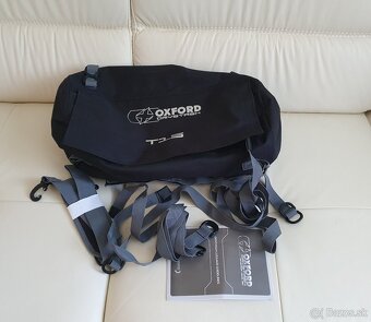 Vodotesný vak na motorku Oxford DryStash T15 čierny OL311