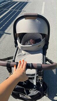 Kočík Topmark Diaz trojkombinácia + dva Isofix základne