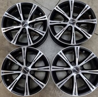 Predam 4ks sadu elektrony disky Borbet 4x100 r15 AluDisky