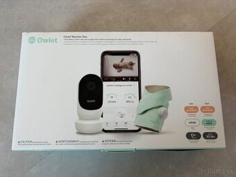 Owlet smart sock Duo - 2. generácia - ponožka + kamera