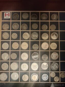 Investičná zbierka kanadských jednodolároviek