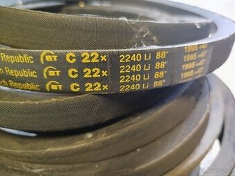 Predám rôzne klinové remene - nepoužité