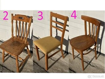 Stoličky jednotlivé kusy