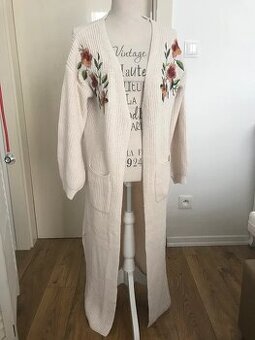 Dlhý dámsky sveter