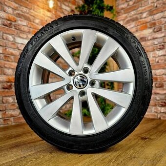 Alu R17 5x112 orig. VW Golf, Caddy, Jetta...+zimné 225/45R17