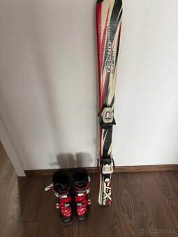 Detské lyže 120 a lyžiarky 23,5