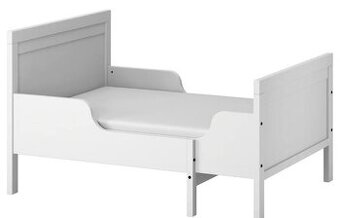 Detská posteľ rastúca s roštom a matracom  (IKEA)