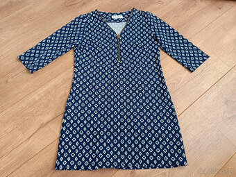 Modre retro saty Chantall 38