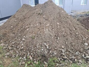 Zasypova zemina,hlina,suť,mix kameň-zemina