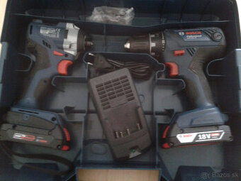 Bosch rázový uťahovák + aku skrutkovač