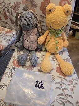 Ručne háčkované hračky
