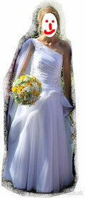 Svadobné šaty ušité na mieru 34-36 na výšku 171