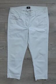 Dámske biele nohavice - veľkosť L, L