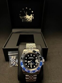 Seiko mod GMT BATMAN