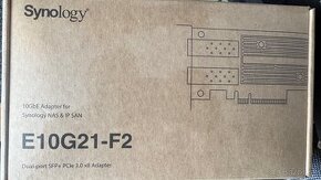 Synology E10G21-F2 2xSFP 10Gbps PCI-e 3.0 x8 Full Duplex - 1