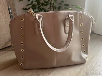 Bezova crossbody kabelka