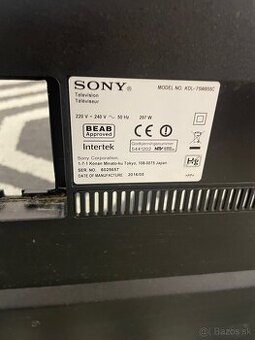 Sony kdl-75w855c
