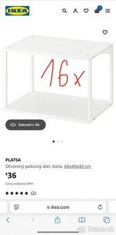 16x IKEA PLATSA 60x40x40cm + DOVOZ ZDARMA