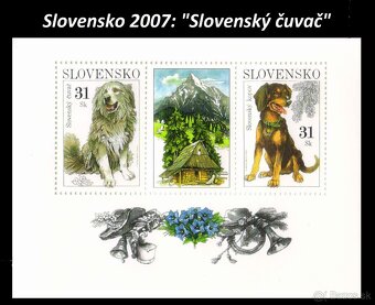 Poštové známky, filatelia: Slovensko, aršíky BB
