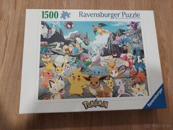 Puzzle Pokémon 1500 dielikov