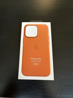 Apple originál Kožený kryt iPhone 13 PRO