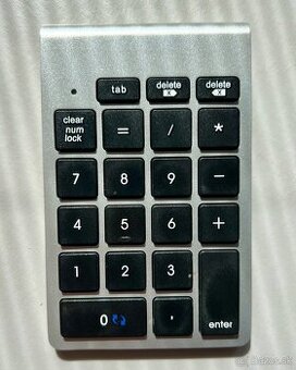 Numerická bluetooth klávesnica