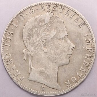 1 Zlatník 1860 B – František Jozef I. – Kremnica, Ag 900