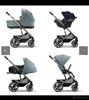 Predám Cybex balios s Lux farba stormy blue