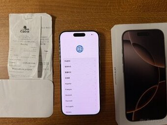iPhone 16 Pro 256 GB púštny titán - 1